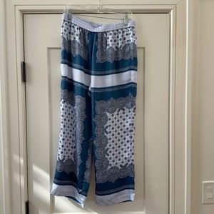 EUC JCrew pull on crop pant
